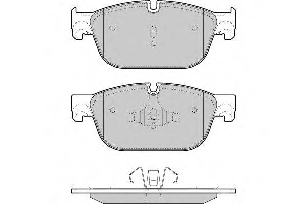 E.T.F. 121432 Комплект тормозных колодок, дисковый тормоз