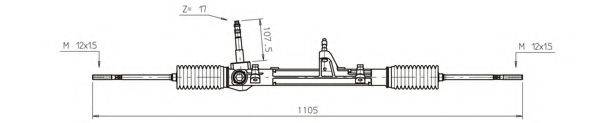 GENERAL RICAMBI FI4101 Рулевой механизм
