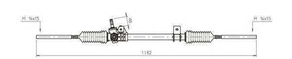 GENERAL RICAMBI RE4032 Рулевой механизм