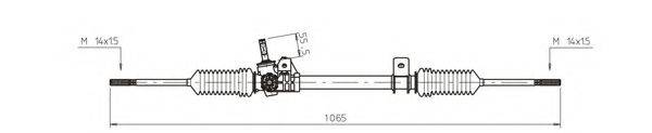 GENERAL RICAMBI RE4041 Рулевой механизм