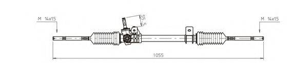 GENERAL RICAMBI RE4042 Рулевой механизм