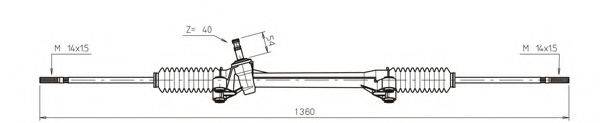 Рульовий механізм GENERAL RICAMBI WW4033