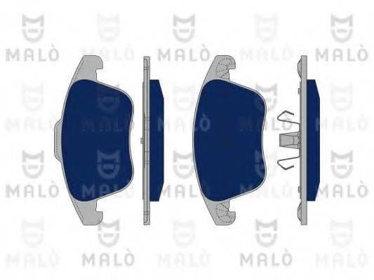MALO 1050255 Комплект тормозных колодок, дисковый тормоз