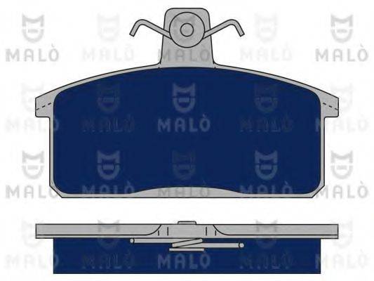 Комплект тормозных колодок, дисковый тормоз MALO 1050288