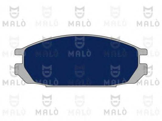 Комплект гальмівних колодок, дискове гальмо MALO 1050476