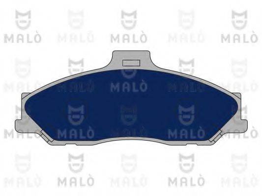 MALO 1050596 Комплект тормозных колодок, дисковый тормоз