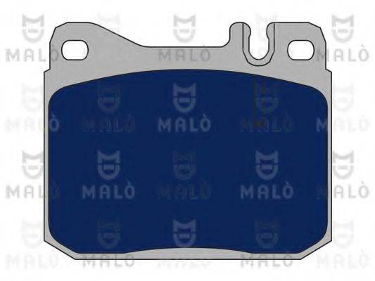 Комплект тормозных колодок, дисковый тормоз MALO 1050754