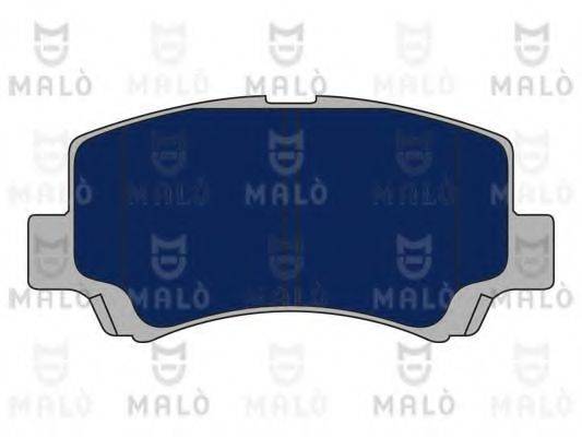 MALO 1050819 Комплект гальмівних колодок, дискове гальмо