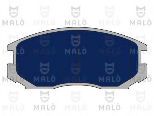 MALO 1051051 Комплект гальмівних колодок, дискове гальмо