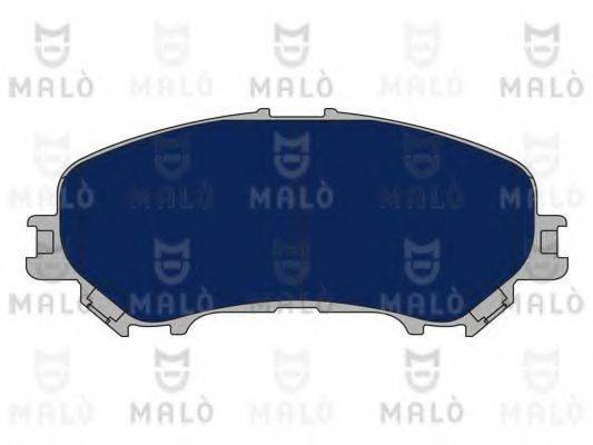 MALO 1051138 Комплект гальмівних колодок, дискове гальмо