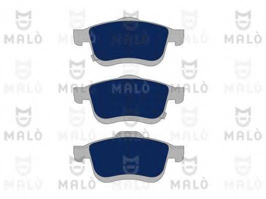 Комплект тормозных колодок, дисковый тормоз MALO 1051140