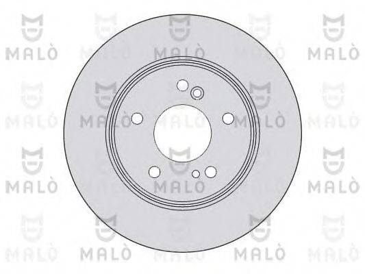 MALO 1110009 Тормозной диск