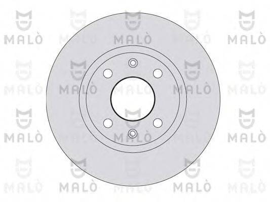 MALO 1110024 Тормозной диск