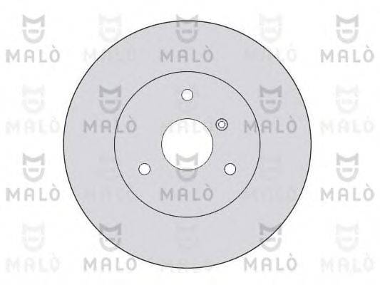 MALO 1110034 Тормозной диск