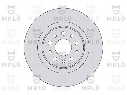 MALO 1110050 Тормозной диск