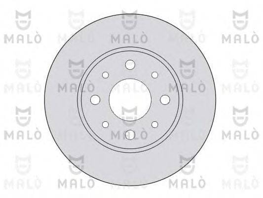 MALO 1110107 Тормозной диск