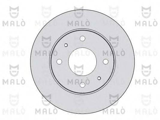MALO 1110155 Тормозной диск