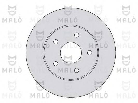 MALO 1110165 Тормозной диск