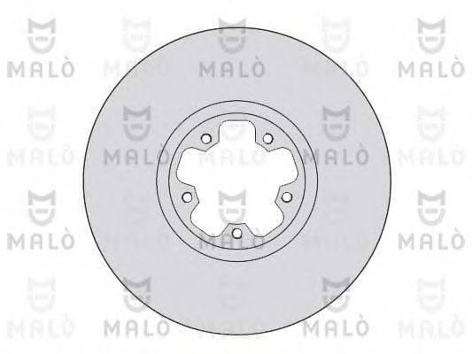 MALO 1110177 Тормозной диск