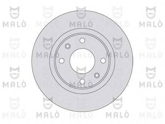 MALO 1110184 Тормозной диск