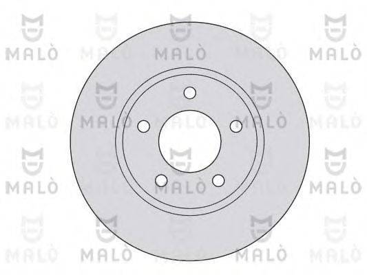 MALO 1110196 Тормозной диск