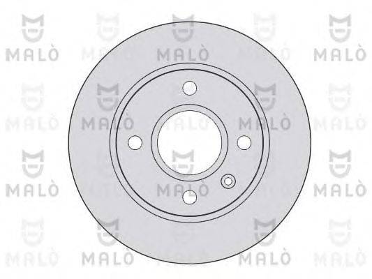 MALO 1110198 Тормозной диск