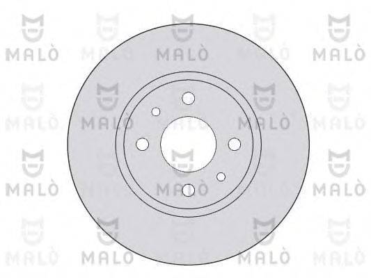 MALO 1110207 Тормозной диск