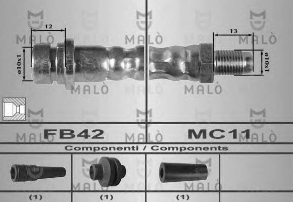 Гальмівний шланг MALO 80216