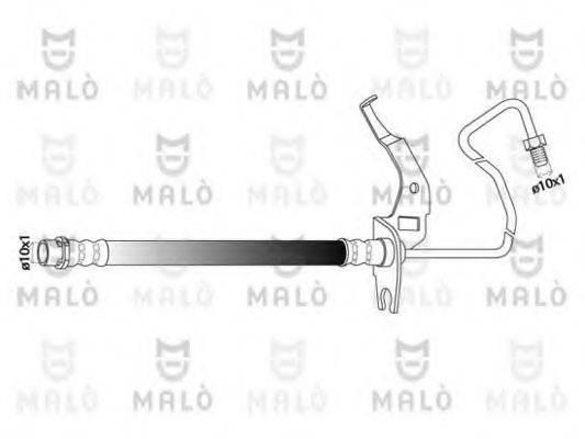 MALO 80580 Тормозной шланг