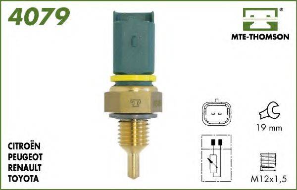 MTE-THOMSON 4079 Датчик, температура охлаждающей жидкости