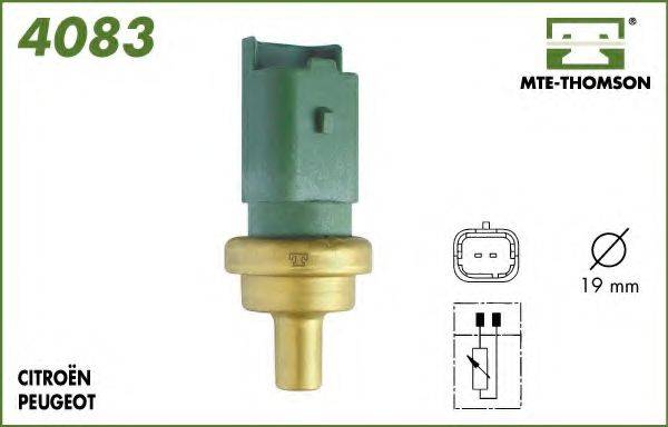 MTE-THOMSON 4083 Датчик, температура охлаждающей жидкости
