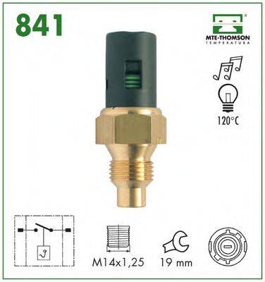 MTE-THOMSON 841 термовыключатель, сигнальная лампа охлаждающей жидкости