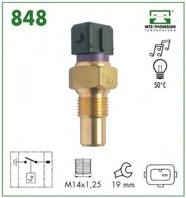MTE-THOMSON 848 термовыключатель, сигнальная лампа охлаждающей жидкости