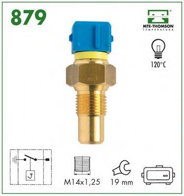 MTE-THOMSON 879 термовыключатель, сигнальная лампа охлаждающей жидкости