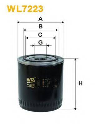 WIX FILTERS WL7223 Масляный фильтр
