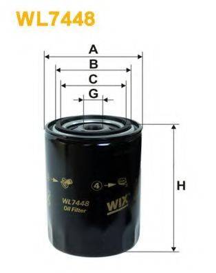 WIX FILTERS WL7448 Масляний фільтр