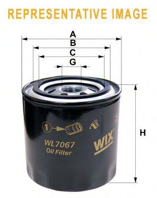WIX FILTERS WL7516 Масляный фильтр