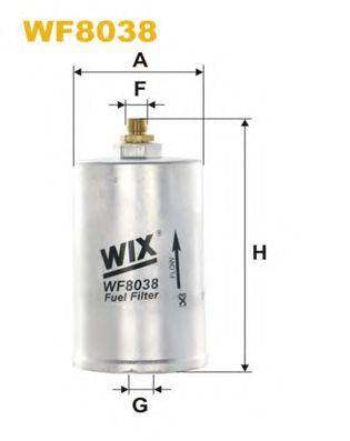 WIX FILTERS WF8038 Топливный фильтр