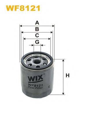 WIX FILTERS WF8121 Топливный фильтр