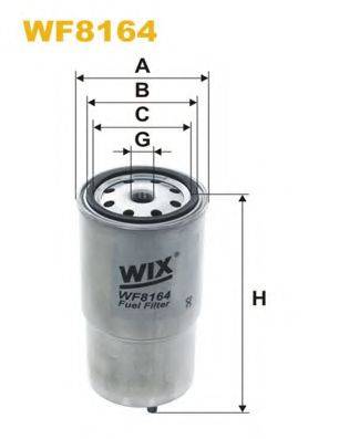 WIX FILTERS WF8164 Топливный фильтр