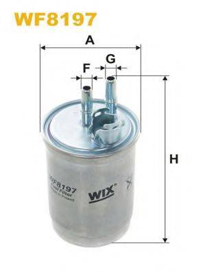 WIX FILTERS WF8197 Топливный фильтр