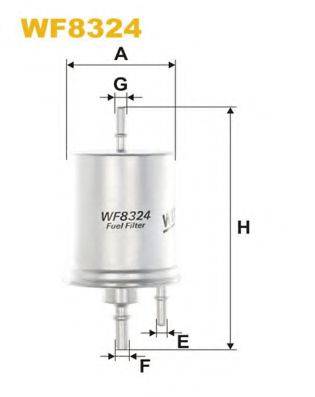 WIX FILTERS WF8324 Топливный фильтр