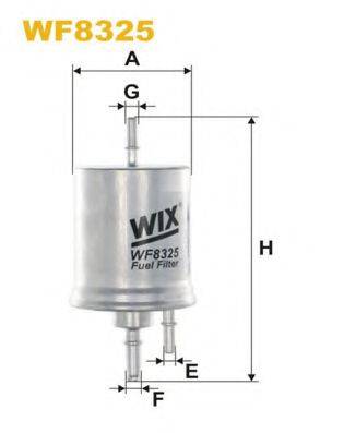 WIX FILTERS WF8325 Топливный фильтр