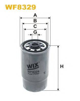 WIX FILTERS WF8329 Топливный фильтр