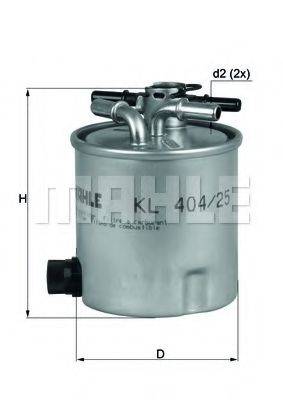 KNECHT KL40425 Топливный фильтр
