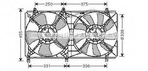 Вентилятор, охолодження двигуна PRASCO MT7524
