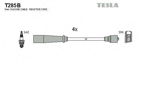 TESLA T285B Комплект дротів запалення