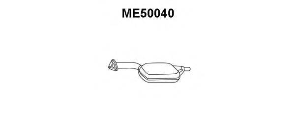 Предглушитель выхлопных газов VENEPORTE ME50040