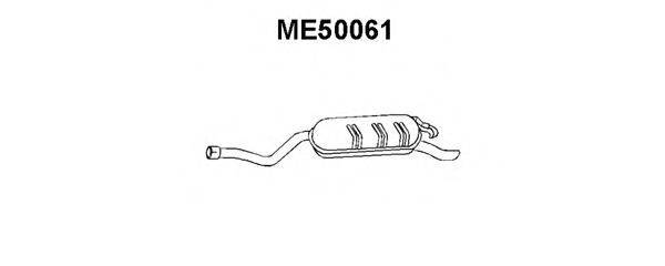 VENEPORTE ME50061 Глушитель выхлопных газов конечный