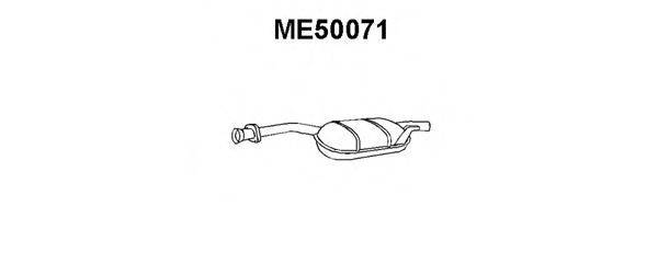 Середній глушник вихлопних газів VENEPORTE ME50071